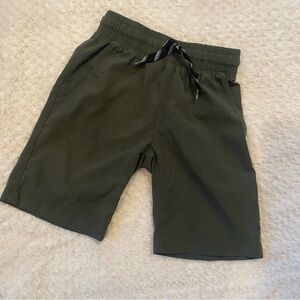 BOYS Arizona dark green shorts
